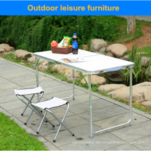 Kleine Silber Outdoor Freizeit Möbel Tisch